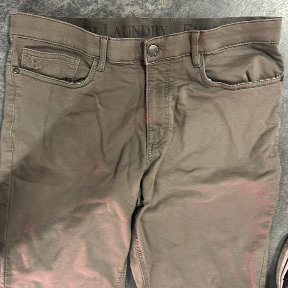 Gave to Tim English Laundry Khaki Pants beige jeans 32 x 30 men’s - Picture 13 of 16